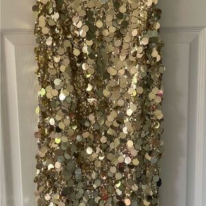 Gold Sequin Dress